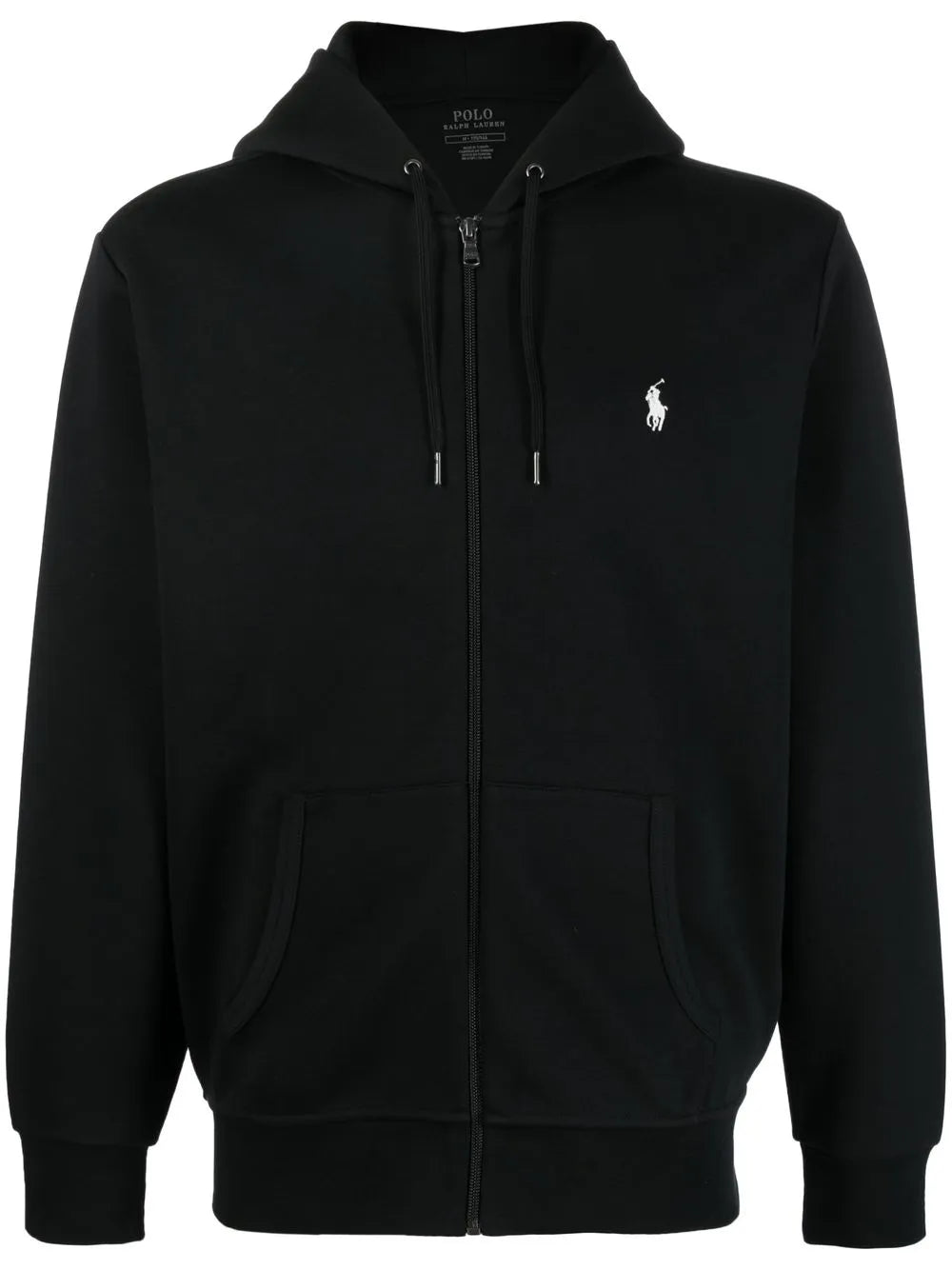 POLO BLACK ZIP-HOODIE