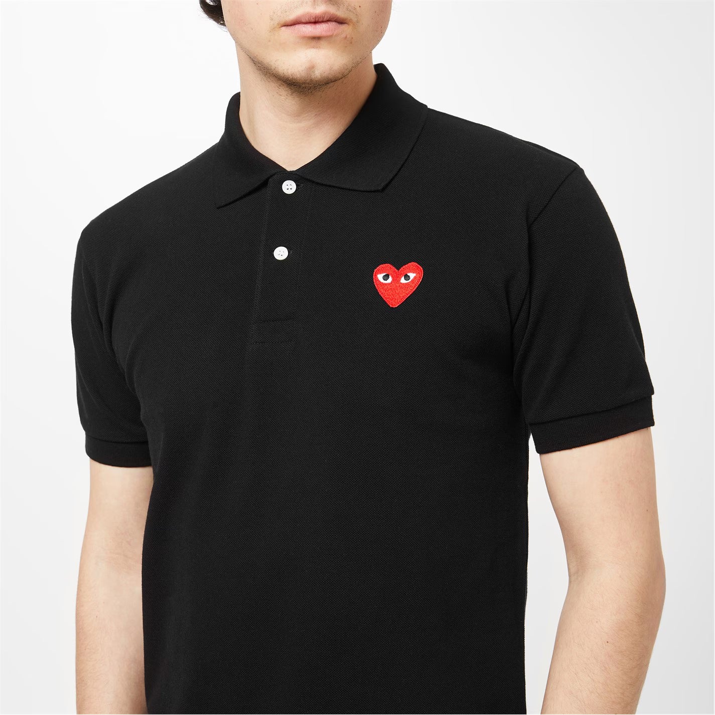 CDG PLAY BLACK T-SHIRT