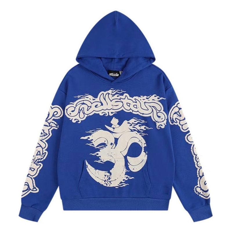 HELLSTAR BLUE HOODIE