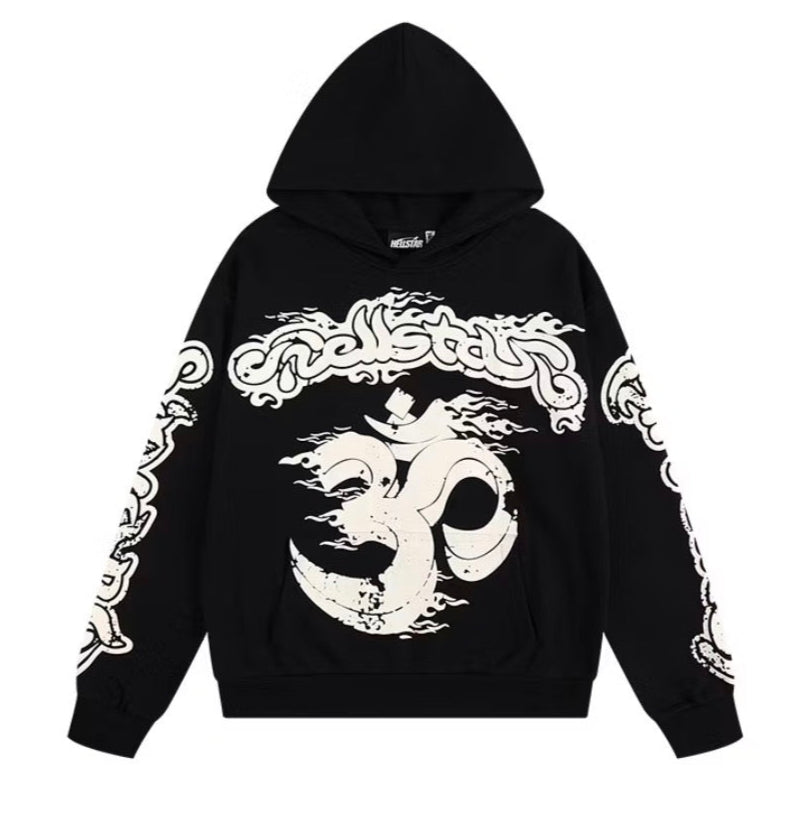 HELLSTAR BLACK HOODIE