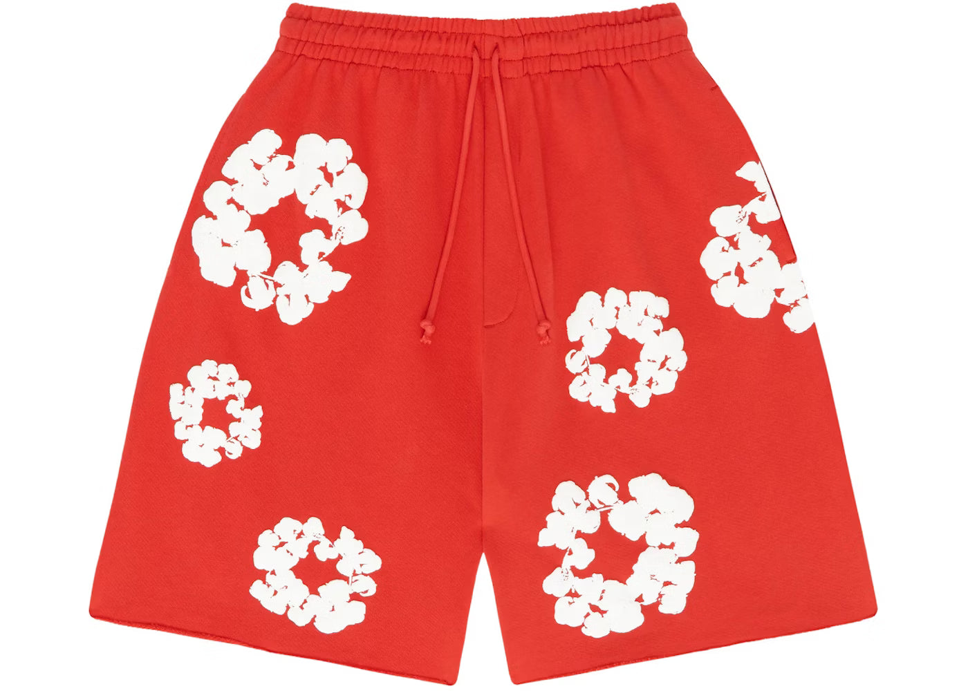 DENIM TEARS RED SHORTS