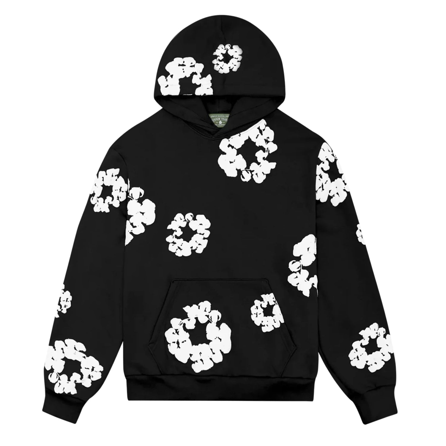 DENIM TEARS BLACK HOODIE