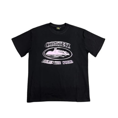 CORTEIZ BLACK PINK T-SHIRT
