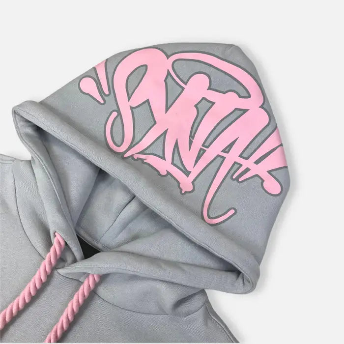 SYNA WORLD LOGO GREY HOODIE