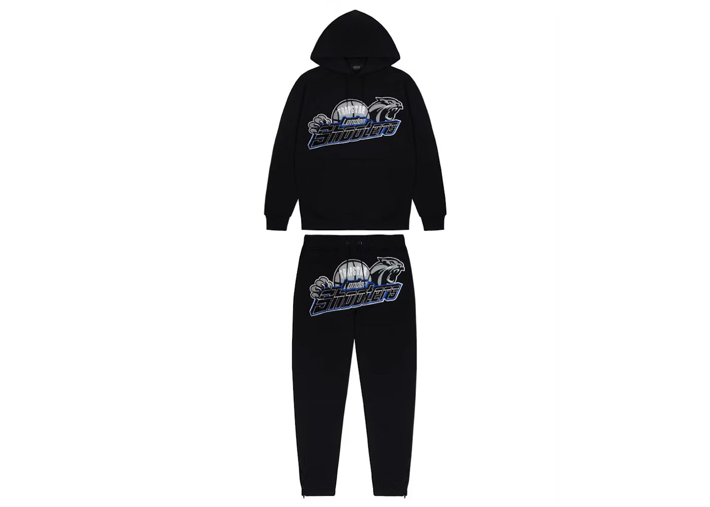 TRAPSTAR BLACK SHOOTERS TRACKSUIT
