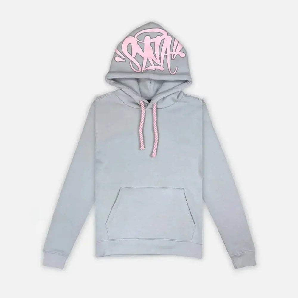 SYNA WORLD LOGO GREY HOODIE