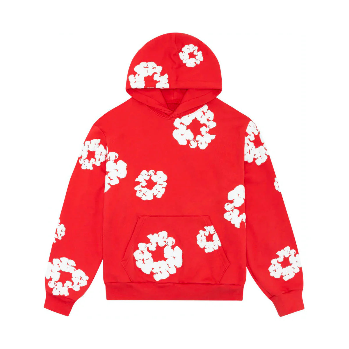 DENIM TEARS RED HOODIE