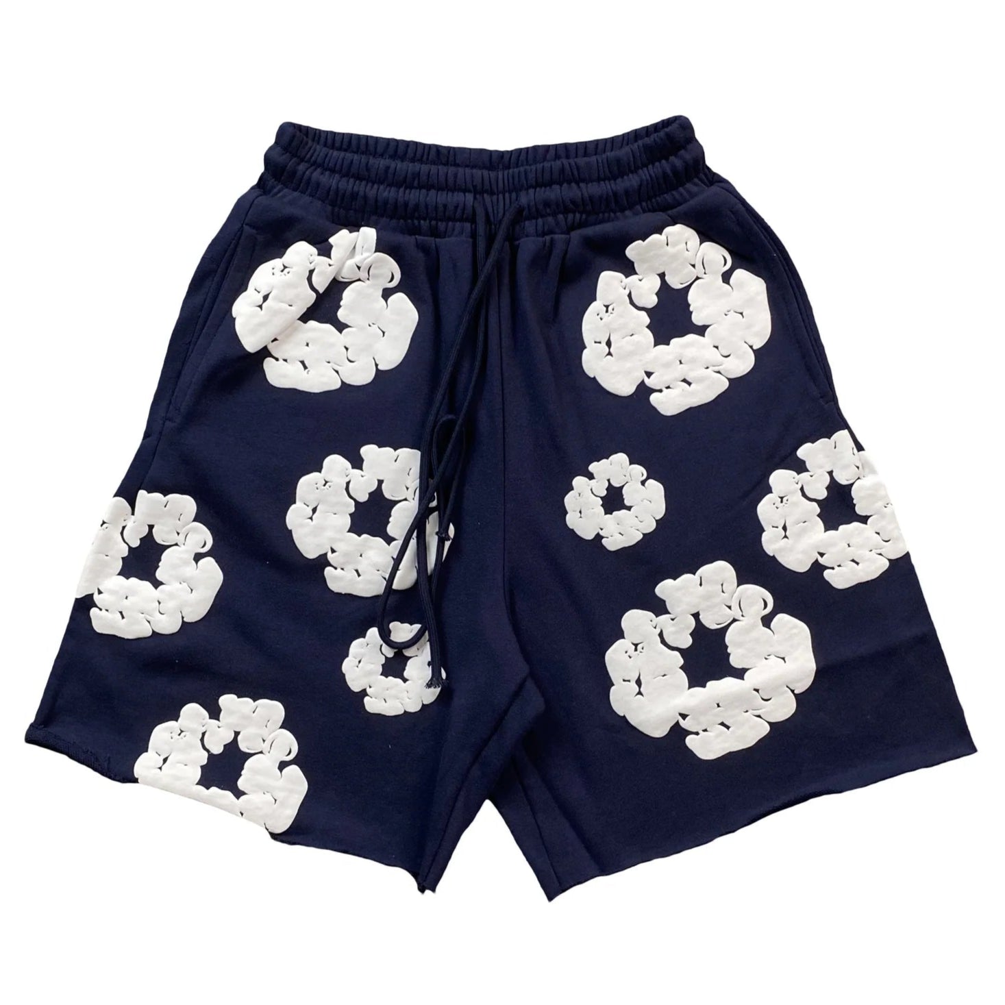 DENIM TEARS BLUE NAVY SHORTS